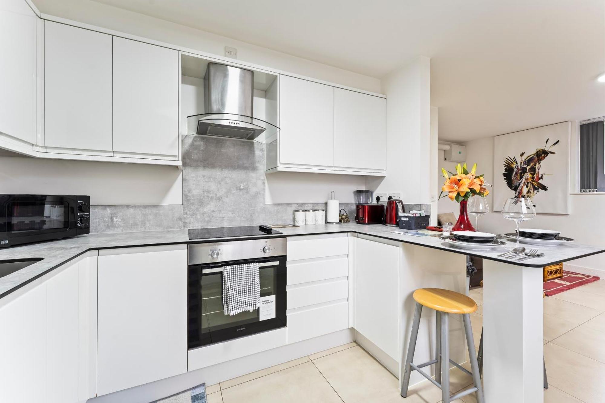 Bloom Court -sleeps 4-free Parking With Workstation & High-speed Wifi Birmingam